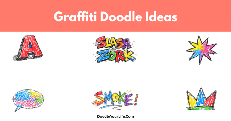 Cute and Easy Graffiti Doodles and Drawing Ideas