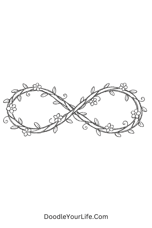 Infinity Vine Loop Doodle 1